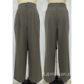 Pantaloni da donna con gamba elastica dritta